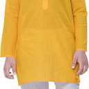 Tathastu Boys Cotton Kurta KS1033B Yellow 6-7 Year