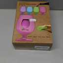 Unbreakable Silicone Wine Glasses | Set of 4 | BPA-Free | Bali Collection | Stemmed | 12oz