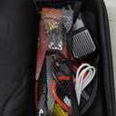 Jump Starter with Air Compressor, 5000A Peak Car Battery Jump Starter(9.0 Gas/8.0L Diesel), 160PSI 12V Jump Box Car Battery Jumper Starter Portable with Smart Jumper Cables, LED Lights, LCD Display (Red)