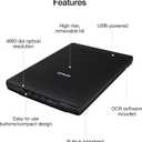 Epson Perfection V19 II Color Photo, Tax Receipt & Document Flatbed Scanner with 4800 dpi Optical Resolution USB Power, High-Rise, Removable Lid