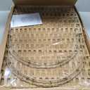 Laundry Hamper with Lid Wicker Laundry Hamper Round 26.5 Gal (100 L) Laundry Basket Handwoven Rattan Laundry Basket with Removable Bag Handles 2 Mesh Bags for Living Room Bedroom Natural (26.5 Gal - 100L)