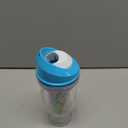 CRUNCHCUP XL Blue - Portable Plastic Cereal Cup for Breakfast On the Go, To Go Cereal and Milk Container, No Spoon or Bowl Required