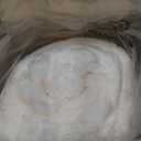 BEDELITE Fleece Throw Blanket for Couch - 300GSM Soft & Warm Fluffy Cream White Blanket, Decorative and Giftable Striped Blankets for Women, Men, 50"x60"