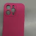 Vooii Compatible with iPhone 14 Pro Case, Liquid Silicone Upgrade [Camera Protection] [Soft Anti-Scratch Microfiber Lining] Shockproof Phone Case for iPhone 14 Pro 6.1 inch - Pitaya