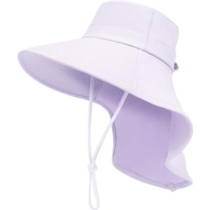 Durio Sun Hat Sun Hats for Women UV Protection Beach Summer Hats for Women Large Wide Brim Gardening Hat with Neck Flap