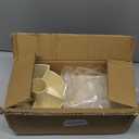 Rotating Makeup Organizer for Vanity with Brush Holder, Cosmetic Makeup Storage Organizer, Large Spinning Makeup Skincare Organizer, Countertop Makeup Perfume Organizer, Lotions Display Case Ivory