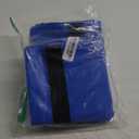 Extra Large Moving Bags, 2 Pack Blue Heavy Duty Totes For Storage with Visible Window, Wrap Around Handles, Storage Bags for Space Saving, Alternative to Moving Boxes
