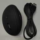 TECKNET Ergonomic Mouse, Bluetooth Wireless Vertical Mouse, Rechargeable Battery, Quiet Clicks, 4800 DPI Adjustable, BT5.0/3.0 & 2.4G Connect, Easy to use, Wide Compatibility - Black