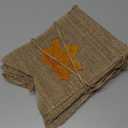 Whongkidz Happy Friendsgiving Banner Party Decor Fall Autumn Maple Leaves Rustic Harvest Banner for Mantel Fireplace Wall Hanging for Home Party Yard Outdoor indoor Burlap Thanksgiving Decoration