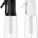 IMPORX Continuous Spray Bottle for Hair (10.1oz/300ml) 2 Pack Home Essentials Spray Bottles For Cleaning Empty Ultra Fine Water Mister Sprayer For Hairstyling Garden Plants Curly Hair Perfume Etc