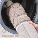 Color&Geomety Brown Bathroom Rugs, Ultra Soft Plush Bathroom Mat Super Absorbent Microfiber Fabric, 24"x36", Washable, Non Slip Bath mats for Outside Shower, Tub, Home Decor