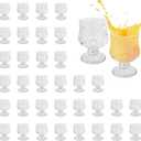 36 Pcs Shot Glass Bulk Set 1.5 oz Mini Cute Shot Glasses Cordial Glasses with Stem Sherry Glasses Clear Shot Glassware for Wine Liqueur Tequila Whiskey Beverage Wedding Party Bar Supplies