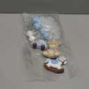 JeVenis Blue Bear Cake Decoration With Gold Balls Topper for Baby Shower and Birthday