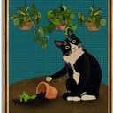 Fmcmly I Do What I Want Funny Black Cat Decor Tin Signs Cute Cat Personalized Metal Poster Wall Art Decor Sign for Home Bathroom Garden Restroom Bedroom Bar Cafe 12x8 Inches Vintage Tuxedo Cat Metal