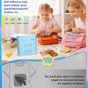 3 x 41 Pcs Cloth Patches Self Adhesive, Embroidered for DIY Clothing, Include 26 A-Z Chenille Letter Patches Stickers, 15 Rainbow Flower Lighting Stars Hearts on Patche for Hats,Backpacks,Bags,Jackets,cup