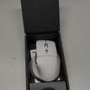 Wireless Bluetooth Mouse, Ergonomic Rechargeable Silent Mouse with Multi-Device, Adjustable DPI, Flying Scroll & Thumb Wheel, Bluetooth Mice for Laptop, Computer, Tablet, Smartphone (White)