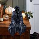 5.1 Inch Resin Tabletop Gothic Decor Sitting Statue, Resin Statue Gothic Decor, Fits On Sturdy Shelf and Has A Cool Mystic Look(2PCS)