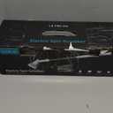 Ultrean Spin Brush, Cordless Electric Spin Scrubber with 4 Replaceable Brush Heads Adjustable Extension Handle, 2 Speed Shower Scrubber for Cleaning Bathroom, Tile, Floor, Tub (White)