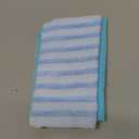 Yiclick 2PCS Exfoliating Washcloth Towel - Exfoliating Body Scrubber Exfoliator, Loofah Sponge Wash Cloth, Korean & Japanse & African Net Sponge Rag - Back Scrubber Washer (Blue)