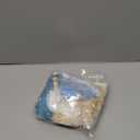 Blue Handmade 1/2 High Chair Banner with Cone Birthday Hat for Half Way To One Baby Boy 6 Months Half Birthday Decorations