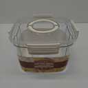 Bread Box for Kitchen Countertop, 12L/406floz Airtight Food Storage Containers with Lids, Flour Container for Homemade Sourdough Bread, Portable with Handle, Clear Plastic