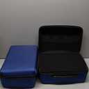 Relaxweex EVA Hard Case with Customizable Foam 13.5 x 9.8 x 5.5 Inch Protective EVA Carrying Case Shockproof Outdoor for Camera, Digital Products, Electronic Instruments with Knife, Blue