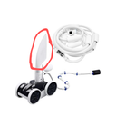 MAKHOON Upgrade Pool Pressure Side Sweeper: Professional Solution for Cleaning Your Swimming Pool (Four Wheels are Better Than Three)