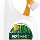 Scotts EZ Feed Plus Weed Control: Use on Northern and Southern Lawns, Fertilizes, Kills Clover, Dandelion, Ground Ivy, 32 oz.