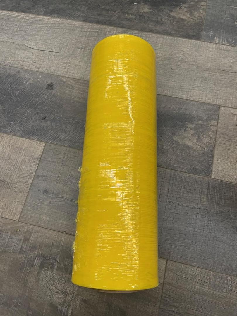 Yellow Stretch Film, 16' x 1500', .65 mil, 4 Rolls per case PAC99203 PAC 99203