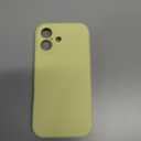 Vooii Magnetic for iPhone 17 Case, Compatible with Magsafe (Premium Liquid Silicone) (Integrated Camera Control Button) Full Body Protective Anti-Scratch Microfiber Lining 6.3", Creamy Yellow