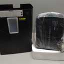 Bonsaii 12-Sheet Cross Cut Paper Shredder, 5.5 Gal Home Office Heavy Duty Shredder for Paper, Credit Card, Mail, Staples, with Transparent Window, High Security Level P-4 (C275-A)