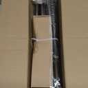Bronze Curtain Rods for Windows 36 to 176 Inch(3-14 Feet),1" Diameter Rods with Modern Style End Cap Finials,Size:36-176 Inch