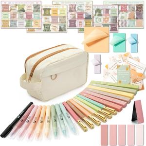Mr. Pen- Bible Journaling Kit, 127 pcs, Bible Study Supplies, No Bleed Bible Highlighters and Pens No Bleed