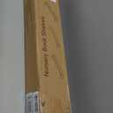 Floating Book Shelves for Wall, 23.6 inch Natural Wood Nursery Shelves for Book Storage, Solid Pine Wooden Floating Bookshelf for Bedroom Living Room, Set of 3, Unfurnished - DIY