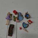 Roowest 19 Pcs Miniatures Garden Fairies Kit Garden Accessories Miniatures Bunny Squirrel Owl Animals Cute Tiny Mushroom Mini Pond Bridge Figurine for DIY Home Micro Landscape Terrarium Ornaments