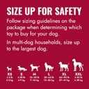 KONG Classic Stuffable Dog Toy - Fetch & Chew Toy for Dogs - Treat-Filling Capabilities & Erratic Bounce for Extended Play Time - Durable Natural Rubber Material - for XX-Large Dogs