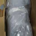 Cozy Bliss Faux Fur Throw Blanket for Couch, Fuzzy Soft Plush Thick Bubble Blanket for Sofa Bedroom Living Room,50 * 60 Inches Light Grey