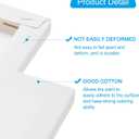 PATIKIL Stretched Canvas, 2 Pcs 24" x 16" Rectangle Canvas for Painting Blank Primed Canvas Cotton Canvas Panels for Acrylics Oil Watercolor Paints, White