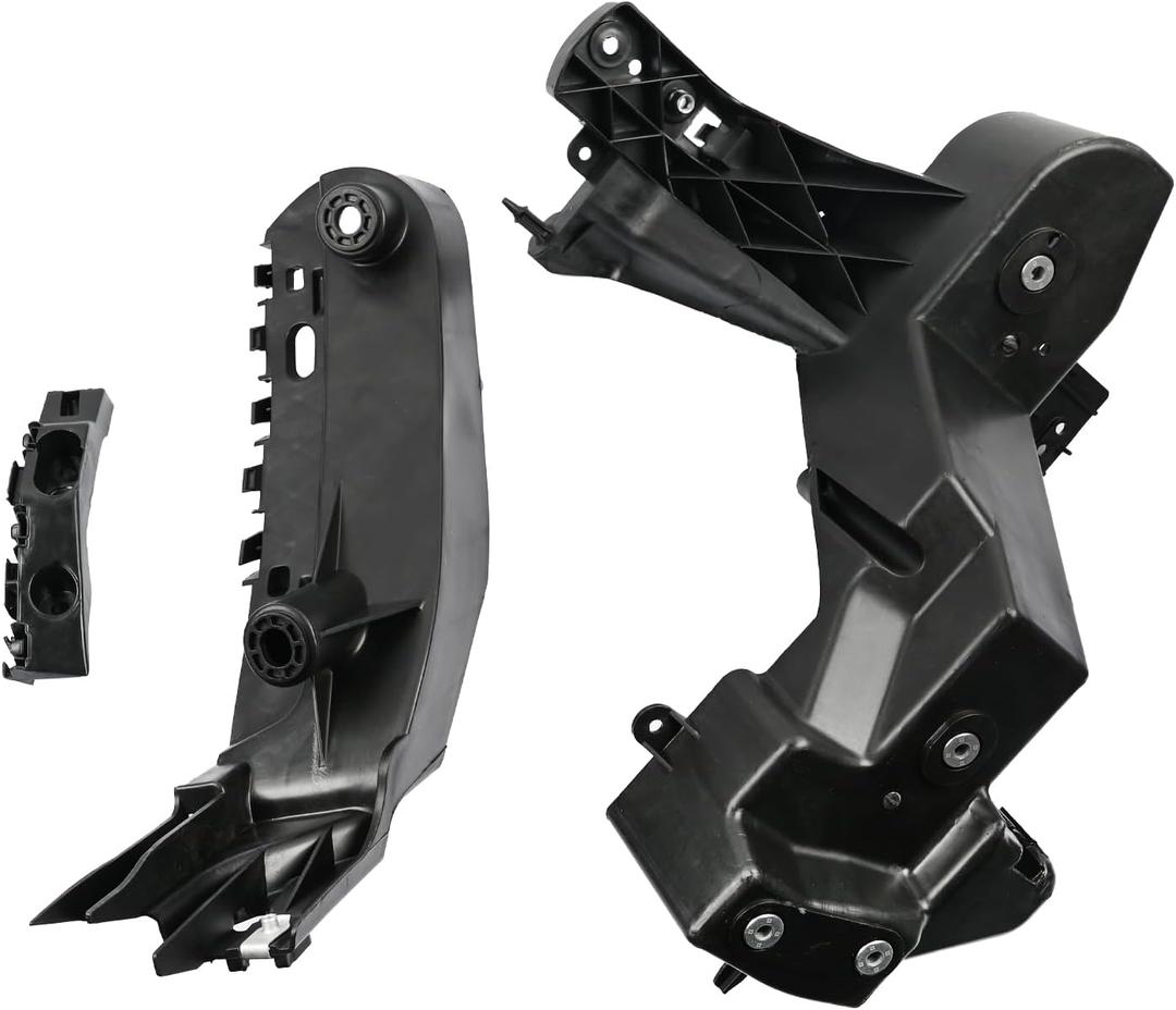 Front Left Driver Side Bumper and Headlight Brackets Compatible with Dodge Durango 2014 2015 2016 2017 2018 2019 2020 Replaces 68411419AE 68227825AA 68227827AA