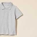 Amazon Essentials Boys and Toddlers' Short-Sleeve School Uniform Pique Polo Shirts, Multipacks (3T, Grey Heather)