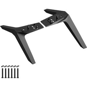 Metal Stand for LG TV Legs Replacement, Only for LG 70" 75" TV Models We List, for 70UJ6570 70UJ657A 70UJ6520 70UK6570 70UM7370 70UN6950 70UN7070 75UJ6500 75UJ6470 75UJ6520 75UN7370PUC with Screws
