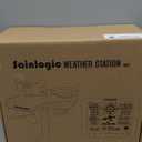 Sainlogic Home Weather Station with Rain Gauge and Wind Speed, Weather Stations Wireless Indoor Outdoor with Rain Gauge Outdoor, Forecast, Temperature, Humidity, Moon Phase, Alarm Clock(No WiFi)