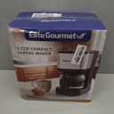 Elite Gourmet EHC9420 Automatic 5-Cup Brew & Drip Coffee Maker with Pause N Serve Reusable Filter, On/Off Switch, Water Level Indicator