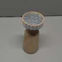 HD Designs 8 in Wood Small Candle Holder