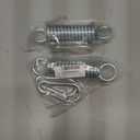 2Pack Porch Swing Springs Heavy Duty 1100lbs Heavy Bag Spring 12.2in Steel Porch Swing Spring