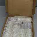 Flameless LED Candles with Timer 5 Pc Flickering Flameless Candles for Romantic Ambiance and Home Decoration Stable Acrylic Shell,with Embedded Star StringBattery Operated CandlesIvory