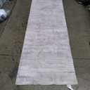 3x10 Washable Hallway Runner Rug - Indoor Modren Abstract Kitchen Carpet with Non Slip Backing Home Decor Long Rugs for Bedroom Laundry Entryway Ultra Soft Floor Mat for Bathroom 3x10 Beige