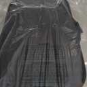 efluky Slim Laundry Basket with Lid, Narrow Laundry Hamper with Removable Bag, Skinny Dirty Clothes Basket with Bamboo Handles for Bathroom, Bedroom & Laundry Room, 65L Black