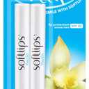 Softlips Daily Lip Moisturizer for Dry Lips, Vanilla Flavored Lip Balm, SPF 20 (12 Twin Packs for 24 Slim Sticks Total)