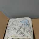 Joyreap 7 Piece Bed in a Bag Queen, Elegant Flower Botanical Smooth Soft Microfiber Floral Comforter Set for All Season (1 Comforter, 2 Pillow Shams, 1 Flat Sheet, 1 Fitted Sheet, 2 Pillowcases)